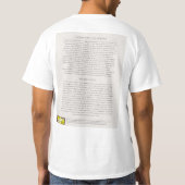Nicene Creed Shirt (Rückseite)