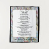 Nicene Creed Tapestry Christlich Credo Dekoration Wandteppich (Vorderseite)