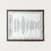 Nicene Creed Tapestry Christliches Gebet Dekoratio Wandteppich (Vorderseite (Horizontal))