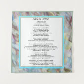 Nicene Creed Tapestry Christliches Gebet Wanddekor Wandteppich (Vorderseite)