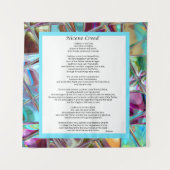 Nicene Creed Tapestry Prayer Wall Decke Wandteppich (Vorderseite)