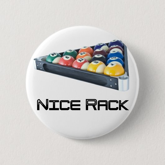 NiceRack Black Button (Vorderseite)
