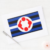 Niche Pride Flag (Original) Rechteckiger Aufkleber (Umschlag)