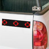 Niche Pride Flag (schwarz) Autoaufkleber (Auf Lkw)
