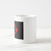 Niche Pride Flag (schwarz) Kaffeetasse (Mittel)