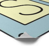 Nichijou Same Shark Poster (Ecke)