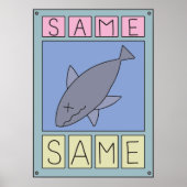 Nichijou Same Shark Poster (Vorne)
