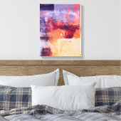 Nichinan Abstrakt Leinwanddruck (Insitu (Schlafzimmer))