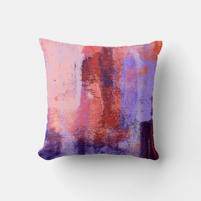 Nichinan Abstrakt Throw Pillow Kissen (Vorderseite)