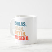 Nicholas Der Mann Der Mythos Die Legende Kaffeetasse (Vorderseite Links)