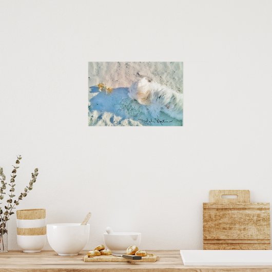 Nicholas & Friend Poster (Küche)