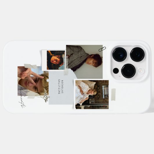 Nicholas Galitzine Case-Mate iPhone Hülle (Rückseite (Horizontal))