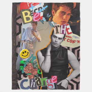 Nicholas Galitzine Fleecedecke