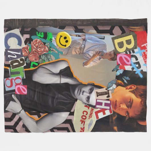 Nicholas Galitzine Fleecedecke (Vorderseite (Horizontal))