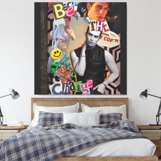 Nicholas Galitzine Leinwanddruck (Insitu (Schlafzimmer))