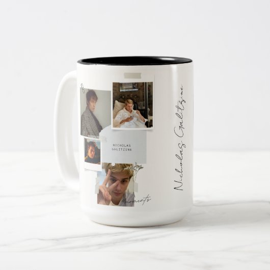 Nicholas Galitzine Zweifarbige Tasse (Vorderseite Links)