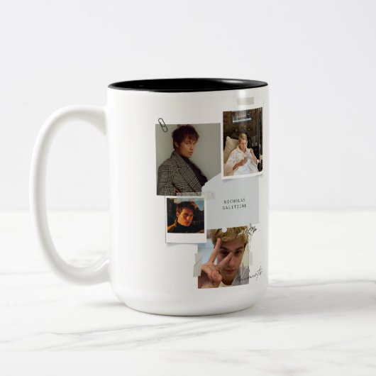 Nicholas Galitzine Zweifarbige Tasse (Links)