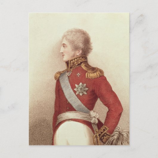 Nicholas I., Zar von Russland Postkarte (Vorderseite)
