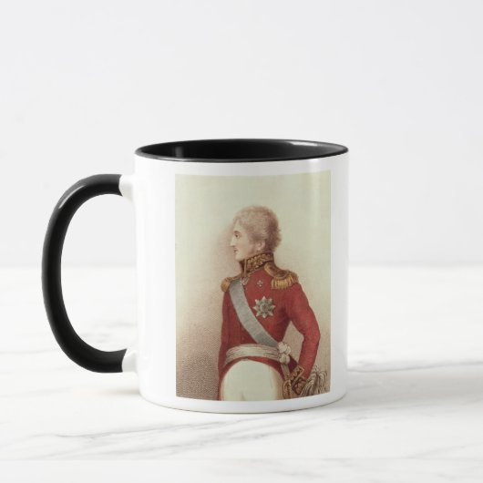 Nicholas I, Zar von Russland Tasse (Links)