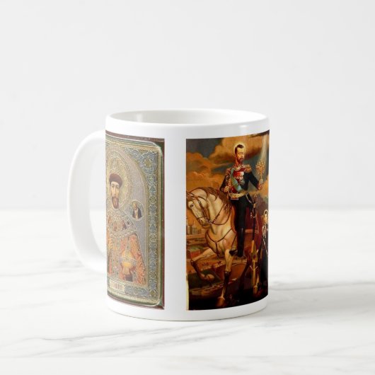 Nicholas II Kaffeetasse (Vorderseite Links)