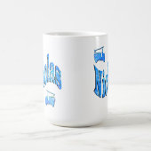 Nicholas Name Mit Feuerwehrautos, Kaffeetasse (Mittel)