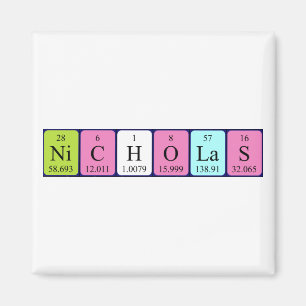 Nicholas Periodenmagnet Magnet