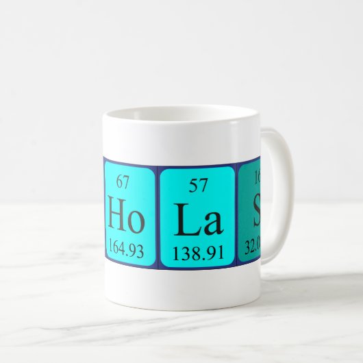 Nicholas Periodenname Tasse (VorderseiteRechts)