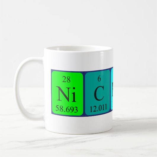 Nicholas Periodenname Tasse (Links)