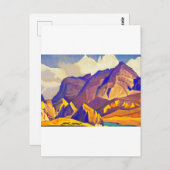 nicholas roerich postkarte (Vorne/Hinten)