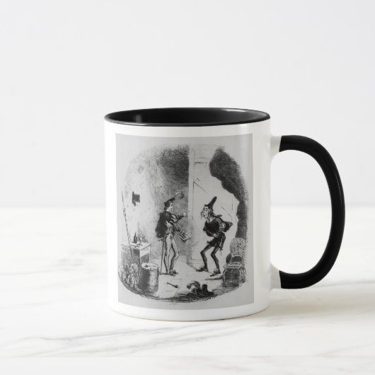 Nicholas weist Smike in der Kunst des Schauspiels Tasse (Rechts)