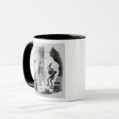 Nicholas weist Smike in der Kunst des Schauspiels Tasse (Vorderseite Links)