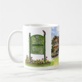 nichols Albright Hall mit Himmel, Kaffeetasse (Links)