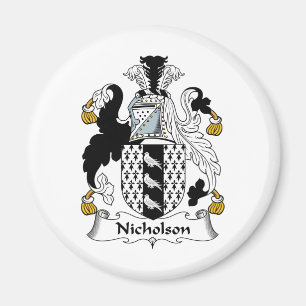 Nicholson-Familienwappen Magnet