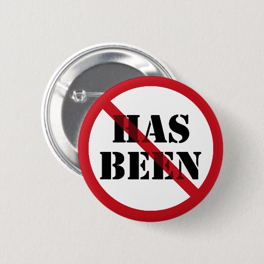 NICHT A IST GEWESEN BUTTON (Vorne & Hinten)