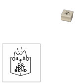 "Nicht abbeißen" Sonnige Briefmarke Gummistempel (Stempel)