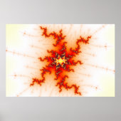 Nicht abgeschlossenes Fraktal Poster (Vorne)