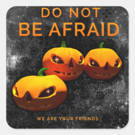 Nicht abscheuen quadratischer aufkleber