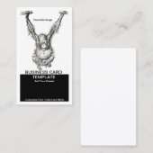 Nicht Affen um junge Ape Visitenkarte (Vorne/Hinten)