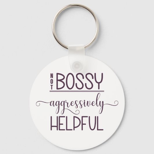 Nicht aggressiv hilfreich schlüsselanhänger (Vorderseite)