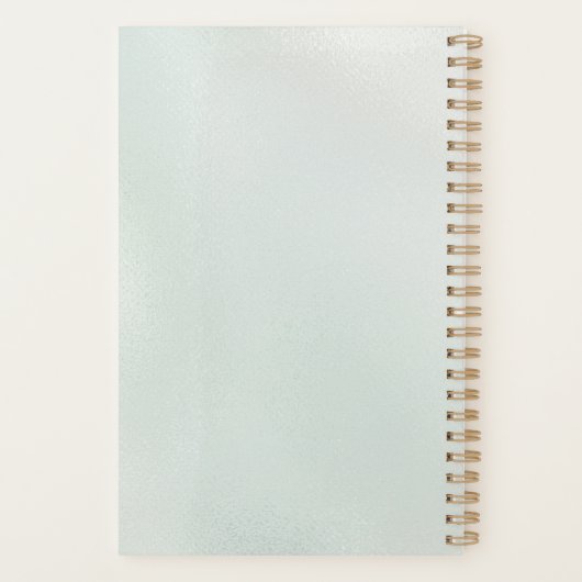 Nicht aktualisierter Schwarzer Girl-Planer für Ins Planer (Rückseite)