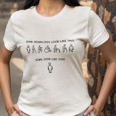 Nicht alle Behinderungen sind sichtbar T-Shirt