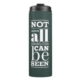 Nicht alle Behinderungen sind sichtbar Thermosbecher