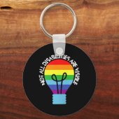 Nicht alle Behinderungen sind sichtbare Behinderun Schlüsselanhänger (Rückseite)