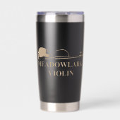 Nicht alle, die improvisieren, verlieren den Violi Thermobecher (Vorderseite)