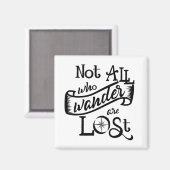 Nicht alle, die Magnet laufen lassen (Vorderseite/Rückseite)