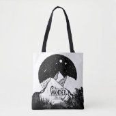 Nicht alle, die WANDER verloren haben, Illustratio Tasche (Vorderseite)