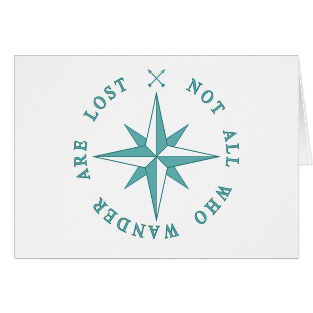 Nicht alle, die Wander verloren sind (Vorderseite (Horizontal))