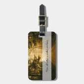 Nicht alle, die Wander verlorene | Abenteuer-Reise Gepäckanhänger (Vorderseite vertikal)