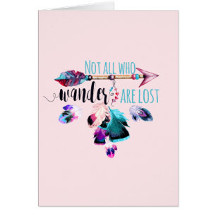 Nicht alle, die wandern, haben Bohemische Wanderlu