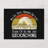 Nicht alle, die wandern, haben das Geocaching verl